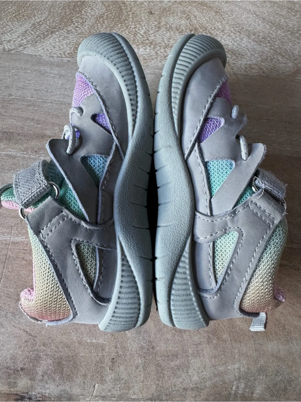 OshKosh B'gosh Pastel Purple, Pink & Mint Green Kids Sneakers